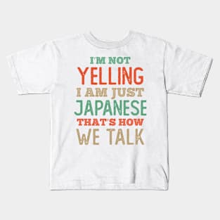 Just Japanese That is how we talk Kids T-Shirt